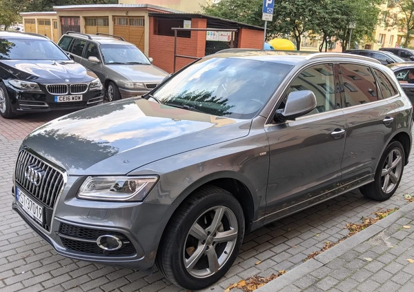 Audi Q5 cena 102000 przebieg: 170742, rok produkcji 2016 z Kwidzyn małe 326